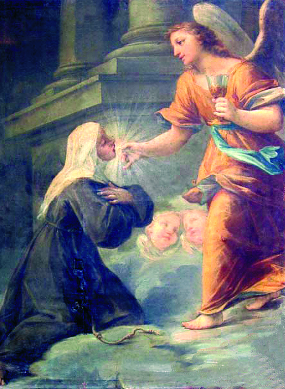 Essed Angela da Foligno raccontò che in un'occasione vidi Cristo sotto